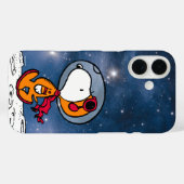 PLATZ | Snoopy Astronaut Case-Mate iPhone Hülle (Rückseite (Horizontal))