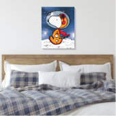 PLATZ | Snoopy Astronaut Leinwanddruck (Insitu (Schlafzimmer))