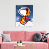 PLATZ | Snoopy Astronaut Leinwanddruck (Insitu (Wohnzimmer))