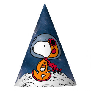 PLATZ   Snoopy Astronaut Partyhütchen