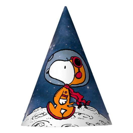 PLATZ | Snoopy Astronaut Partyhütchen (Vorderseite)