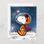PLATZ | Snoopy Astronaut Postkarte (Vorne/Hinten)