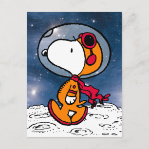 PLATZ Snoopy Astronaut Postkarte