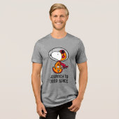 PLATZ | Snoopy Astronaut Tri-Blend Shirt (Vorderseite voll)