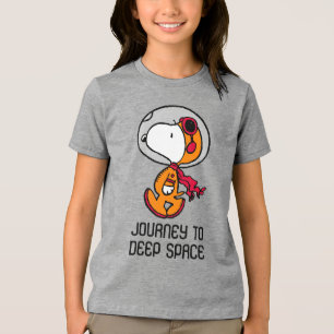 PLATZ Snoopy Astronaut Tri-Blend Shirt