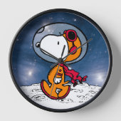 PLATZ | Snoopy Astronaut Uhr (Vorderseite)