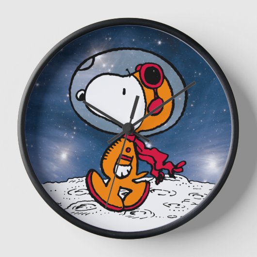 PLATZ | Snoopy Astronaut Uhr (Vorderseite)