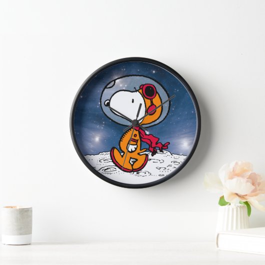 PLATZ | Snoopy Astronaut Uhr (Zuhause)