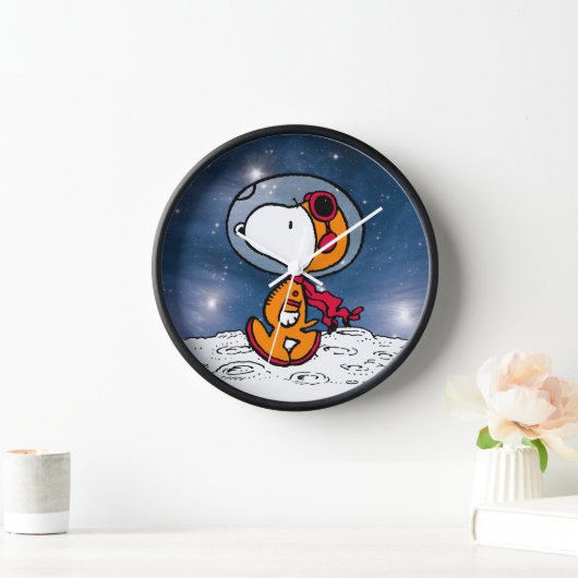 PLATZ | Snoopy Astronaut Uhr (Zuhause)