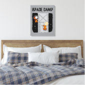 PLATZ | Snoopy & Charlie Brown Leinwanddruck (Insitu (Schlafzimmer))