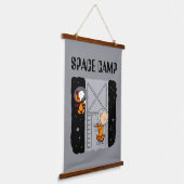 PLATZ | Snoopy & Charlie Brown Wandteppich Mit Holzrahmen (Gewinkelt)