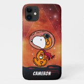PLATZ | Snoopy Geometric Moon Walk Case-Mate iPhone Hülle (Rückseite)