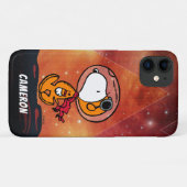 PLATZ | Snoopy Geometric Moon Walk Case-Mate iPhone Hülle (Rückseite (Horizontal))