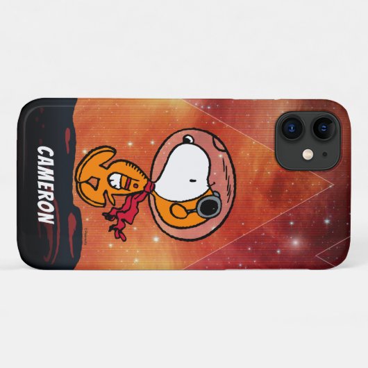 PLATZ | Snoopy Geometric Moon Walk Case-Mate iPhone Hülle (Rückseite (Horizontal))