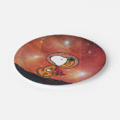 PLATZ | Snoopy Geometric Moon Walk Pappteller (Schrägansicht)