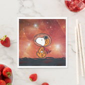 PLATZ | Snoopy Geometric Moon Walk Serviette (Beispiel)