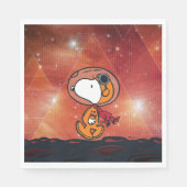 PLATZ | Snoopy Geometric Moon Walk Serviette (Vorderseite)