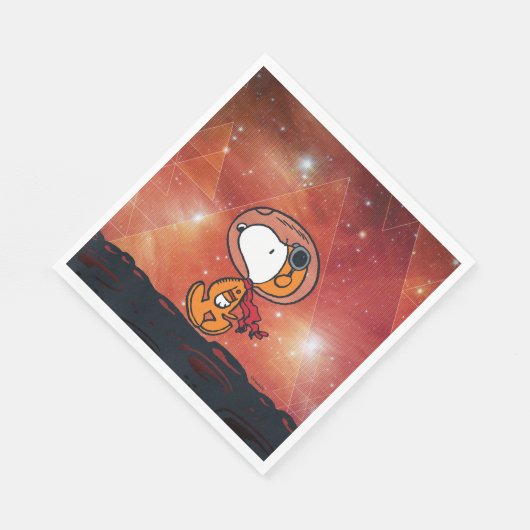 PLATZ | Snoopy Geometric Moon Walk Serviette (Ecke)
