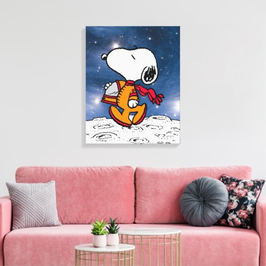 PLATZ | Snoopy Leinwanddruck (Insitu (Wohnzimmer))