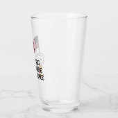 PLATZ | Snoopy mit Flaggenastronaut Glas (Links)