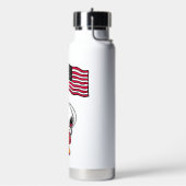 PLATZ | Snoopy mit Flaggenastronaut Trinkflasche (Links)