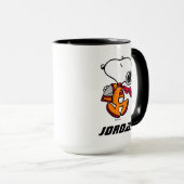 PLATZ | Snoopy | Name hinzufügen Tasse (VorderseiteRechts)