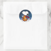 PLATZ | Snoopy Runder Aufkleber (Tasche)