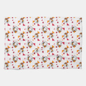 PLATZ | Snoopy Space Anzug Weißes Muster Geschirrtuch (Horizontal)