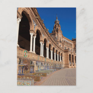 Platz Spanien, Sevilla Postkarte