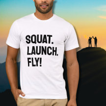 PLATZ. STARTEN. FLIEGEN! Motivierend Minimalistisc