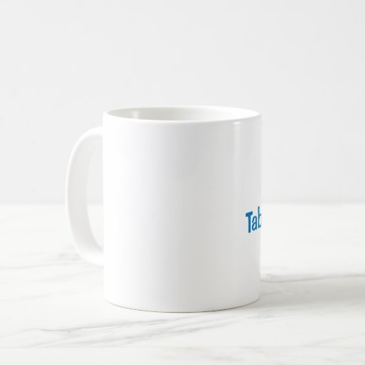 Platz-Tasse des Tabbys Kaffeetasse (Vorderseite Links)