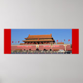 Platz Tiananmen Poster (Vorne)