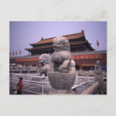 Platz Tianenmen Postkarte (Vorderseite)