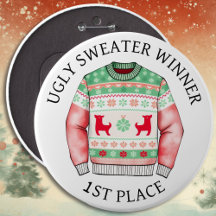 Platz Ugly Sweater Gewinner | Weihnachten