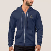 Platz und Compass Freemason Masonry Masonic Hoodie (Vorderseite)