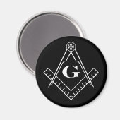 Platz und Compass Magnet (Vorderseite/Rückseite)