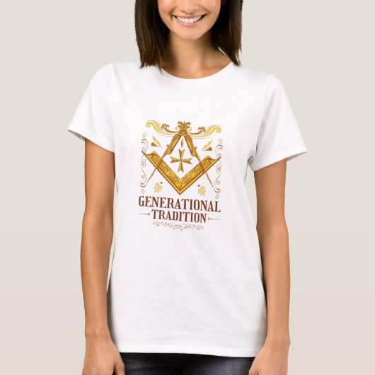 Platz und Kompass der Generationen T-Shirt (Vorderseite)