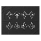 Platz und Kompass mit Inset G Tischdecke (Vorderseite (Horizontal))
