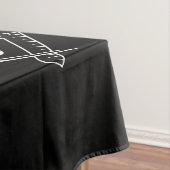 Platz und Kompass mit Inset G Tischdecke (Beispiel)