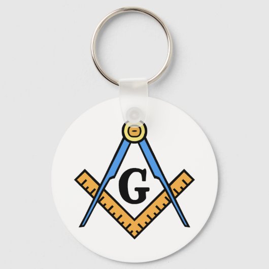 Platz und Kompasse Schlüsselanhänger (Vorderseite)