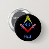 Platz- und Kompasstaste Button (Vorne & Hinten)