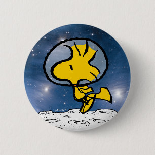PLATZ Woodstock Astronaut Button
