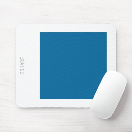 Platz - Wüste Blau und Weiß Mousepad (Mit Mouse)