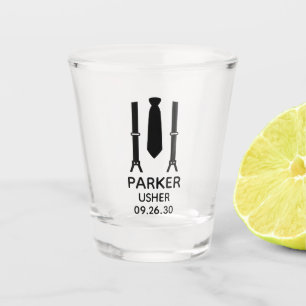 Platzanweiser Black Tie Schnapsglas