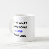 Platzanweiser, großartig kaffeetasse (Vorderseite Links)