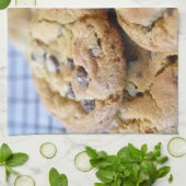 Plätzchen auf den abkühlenden geschirrtuch (Gefaltet)