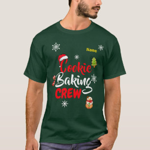 Plätzchen-Backen-Crew-T - Shirt
