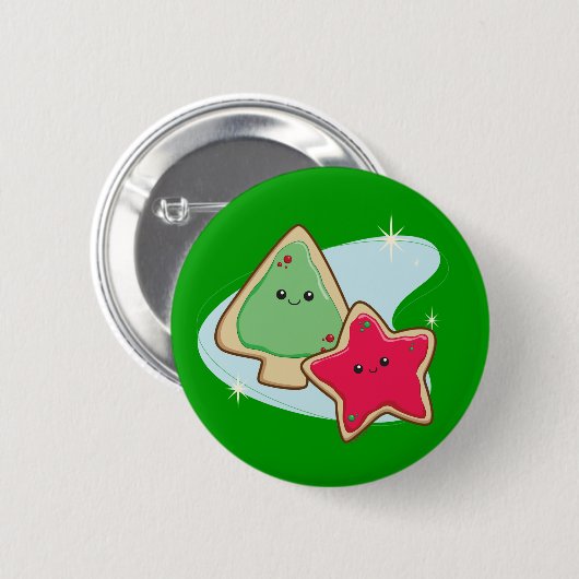 Plätzchen Button (Vorne & Hinten)