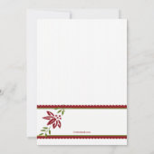 Plätzchen-Dekorations-Tauschen-Party Einladung (Rückseite)