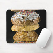 Plätzchen in einem Stapel Mousepad (Mit Mouse)
